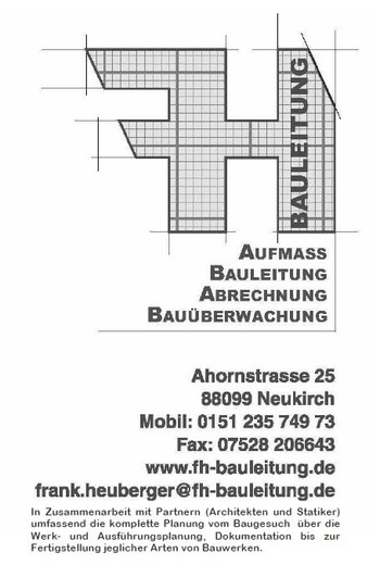 Frank Heuberger Bauleitung Frank Heuberger Bauleitung