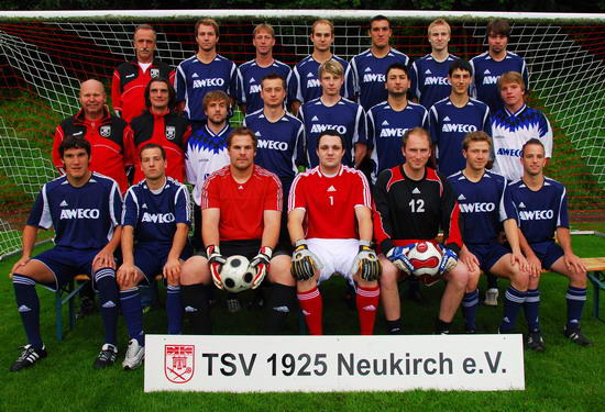 Erste Mannschaft der Abteilung Fußball