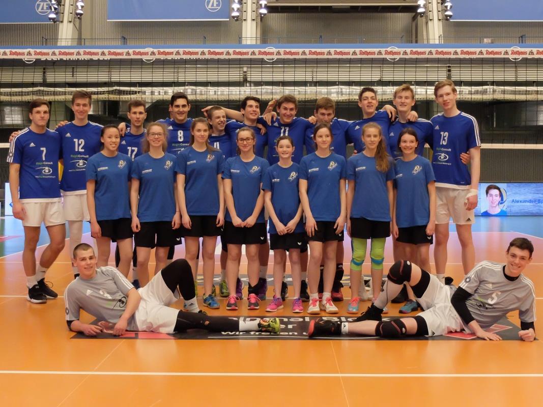 Volleyballkinder am 25.2.2018