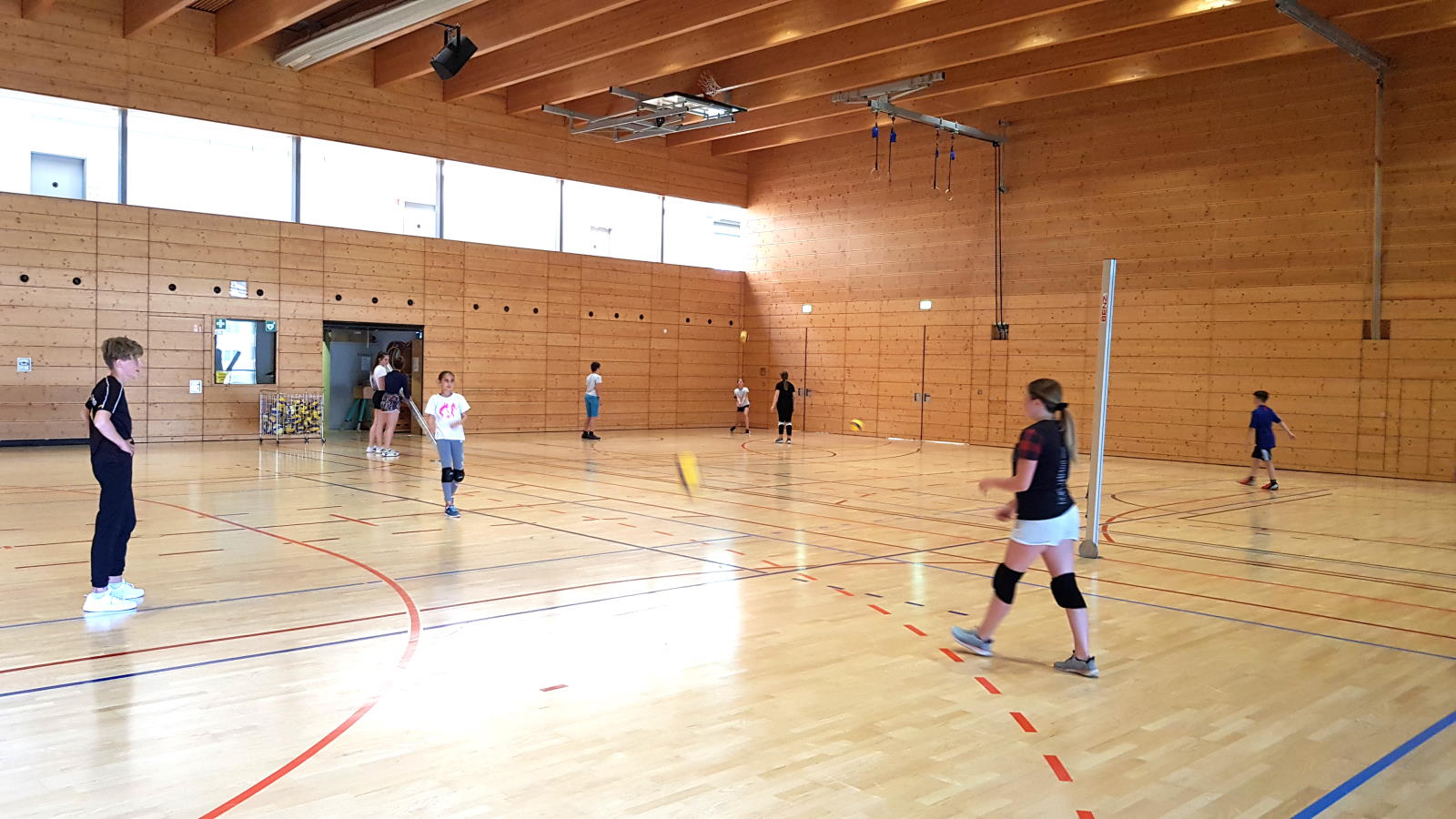 Training in der Halle